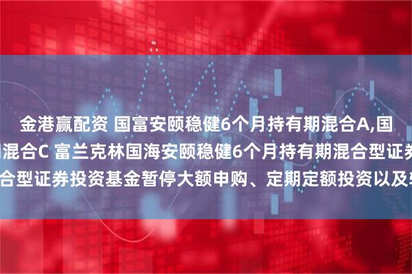 金港赢配资 国富安颐稳健6个月持有期混合A,国富安颐稳健6个月持有期混合C 富兰克林国海安颐稳健6个月持有期混合型证券投资基金暂停大额申购、定期定额投资以及转换转入业务的公告